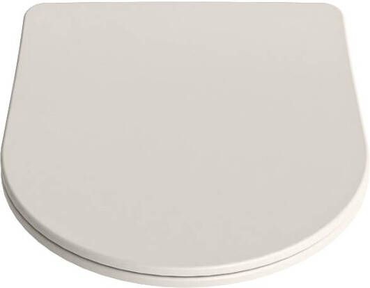 Mondiaz Toiletzitting Lavie | Sofclose met quick-release | Duroplast | Linen (beige)