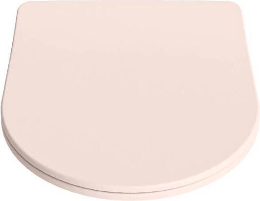 Mondiaz Toiletzitting Lavie | Sofclose met quick-release | Duroplast | Rosee