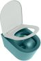 Mondiaz Wandcloset Lavie | Zonder spoelrand | Incl.Toiletzitting-Greey | Keramiek | Smag (turquoise) - Thumbnail 4
