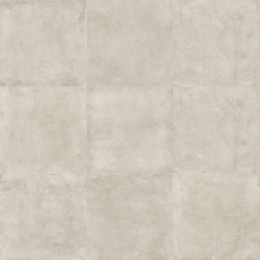 Pastorelli Sentimento Greige vloertegel beton look 120x120 cm beige mat