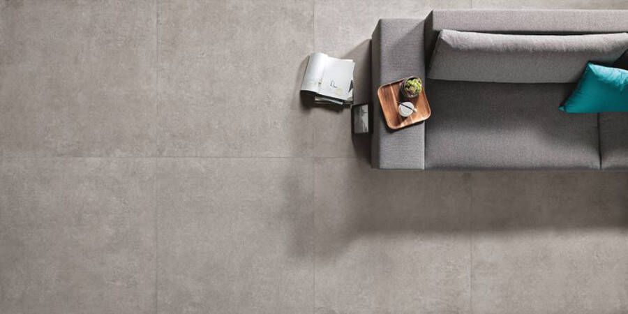 Pastorelli Sentimento Grigio vloertegel beton look 80x80 cm grijs mat