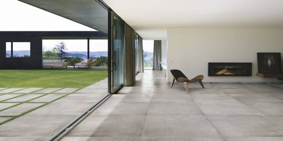 Pastorelli Shade Ghiaccio vloertegel beton look 30x60 cm grijs mat