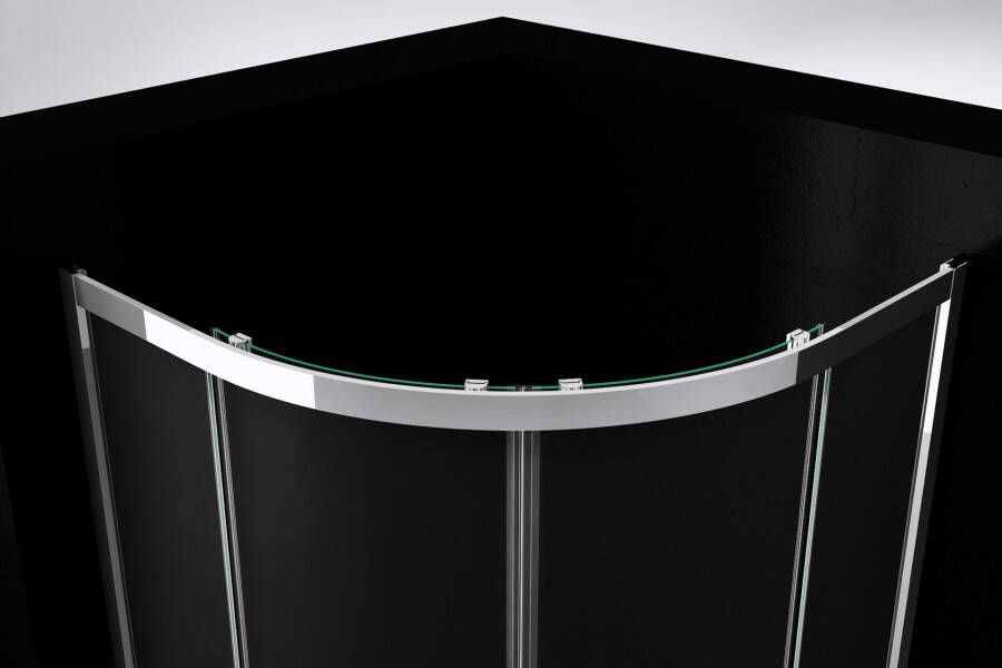 Purismo ADW Project douchecabine kwartrond 90x90x190 cm chroom