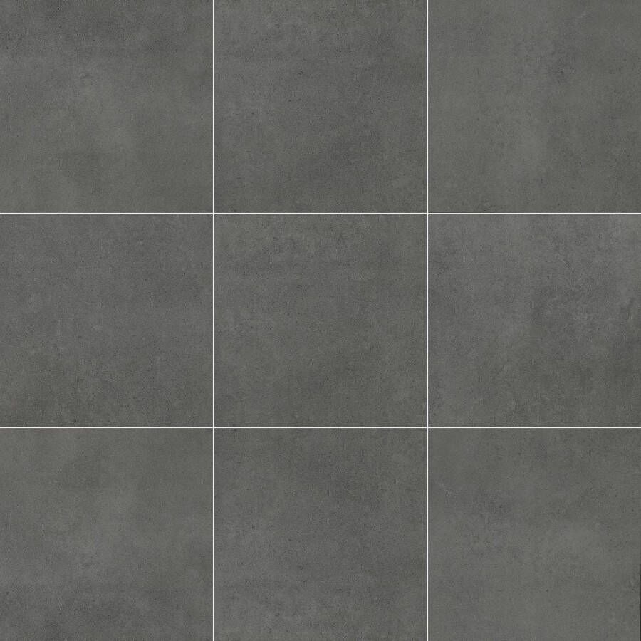 Rak Surface Mid Grey vloertegel 60x60 cm grijs mat
