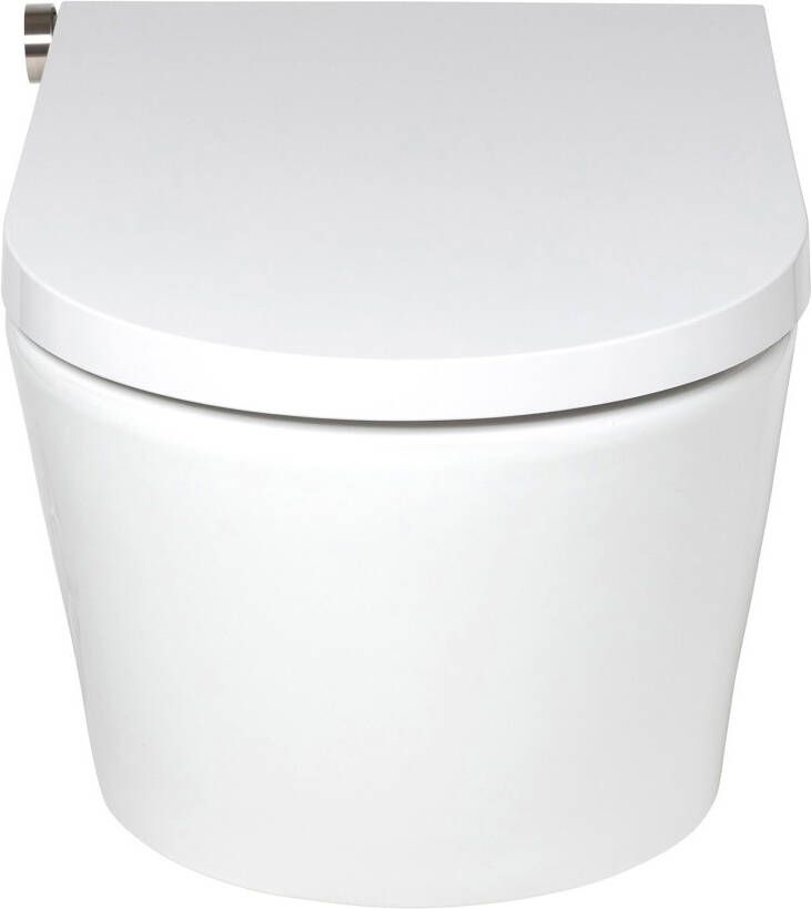 RapoWash Basic bidet toilet standaard model 59 cm met zitting zonder spoelrand