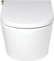RapoWash Basic bidet toilet met zitting zonder spoelrand inclusief Geberit Sigma UP320 inbouwreservoir - Thumbnail 4