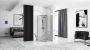 REA Douchecabine Axin | 80x80x195 cm | 1 Draaideur | Helder glas | Chroom - Thumbnail 2