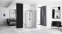 REA Douchecabine Axin | 80x80x195 cm | 1 Draaideur | Helder glas | Chroom - Thumbnail 3