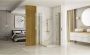 REA Douchecabine Hugo | 80x80x200 cm | 1 Draaideur | Helder glas | Chroom - Thumbnail 3