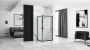 REA Douchecabine Space | 80x100x195 cm | 1 Draaideur | Helder glas | Goud - Thumbnail 2