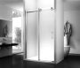 REA Douchedeur Nixon | 120 x 190 cm 8 mm | Met schuifdeur links | Helder glas | Chroom beslag - Thumbnail 2