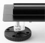 REA Douchegoot set Neox Slim Pro | 90 cm | Met vloerflens | Met rooster | Nano Flex Coating | 360 graden draaibare sifon | Mat zwart - Thumbnail 3