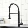 REA Keukenkraan Spring | Opbouw | Mengkraan | Uitloop draaibaar | Uitrekbare sproeier | Hoog model | 1-hendel | Zwart mat - Thumbnail 4