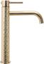 REA Lungo wastafel mengkraan opbouw hoog 28 cm goud - Thumbnail 2