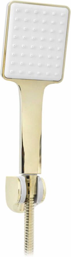 REA Douchekraan Storm | Opbouw | Mengkraan | Incl.Handdoucheset | hoh 15 cm | 1-hendel | Goud glans
