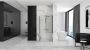 REA Zijwand Moiler | 80x190 cm | T.b.v. Molier nisdeur | Helder glas | Chroom - Thumbnail 3