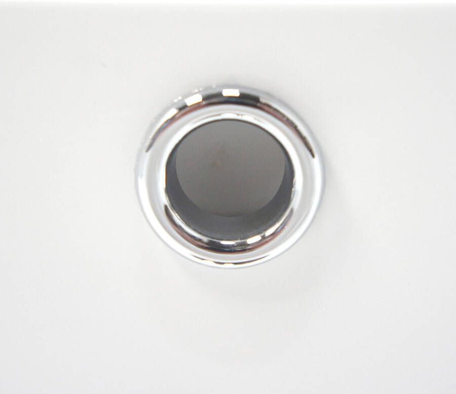 Xellanz Riko Basic chromen ring voor overloop wastafel 3x2 cm kunststof chroom