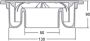Riko Vloerput PVC 15x15cm onderuitloop 40-50 mm grijs - Thumbnail 2