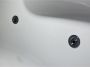 Rotman Whirlpool bad Alfa | 145x145 cm | Acryl | Elektronisch | Combisysteem | Wit - Thumbnail 4