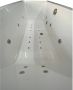 Rotman Whirlpool bad Plan | 180x80 cm | Acryl | Elektronisch | Combisysteem | Wit - Thumbnail 4