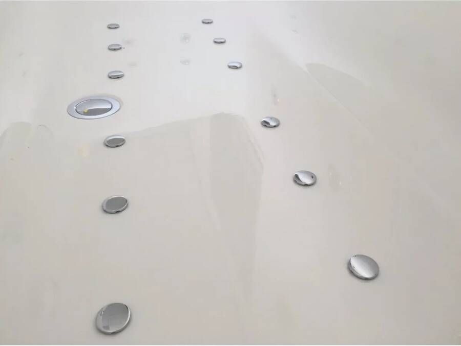 Rotman Whirlpool bad Urby | 190x90 cm | Acryl | Pneumatisch | Luchtsysteem | Wit