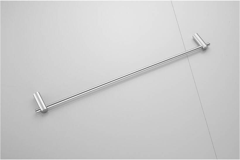 SaniClear Handdoek houder Academy | Wandmontage | 60 cm | Enkel houder | Chroom