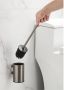 SaniClear Academy toilet borstel met houder rond gunmetal - Thumbnail 3