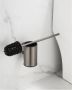 SaniClear Academy toilet borstel met houder rond gunmetal - Thumbnail 4