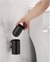 SaniClear Academy toilet borstel met houder rond zwart mat - Thumbnail 4