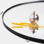 SaniClear Badkamerspiegel Circle Black | 60x60 cm | Set van 2 | Indirecte verlichting | Touch button | Met spiegelverwarming - Thumbnail 3