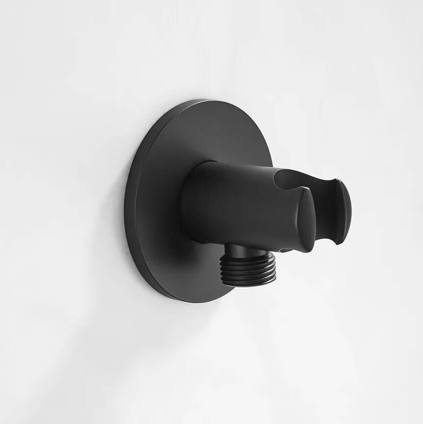 SaniClear Badkraan set Plus | Inbouw | Thermostaatkraan | Incl.Inbouwdeel | Mat zwart