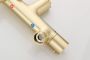 SaniClear Badkraan Brass Pro | Opbouw | Thermostaatkraan | Incl.Handdoucheset | 2-weg | hoh 15 cm | 2-knops | Rond | Messing mat - Thumbnail 2