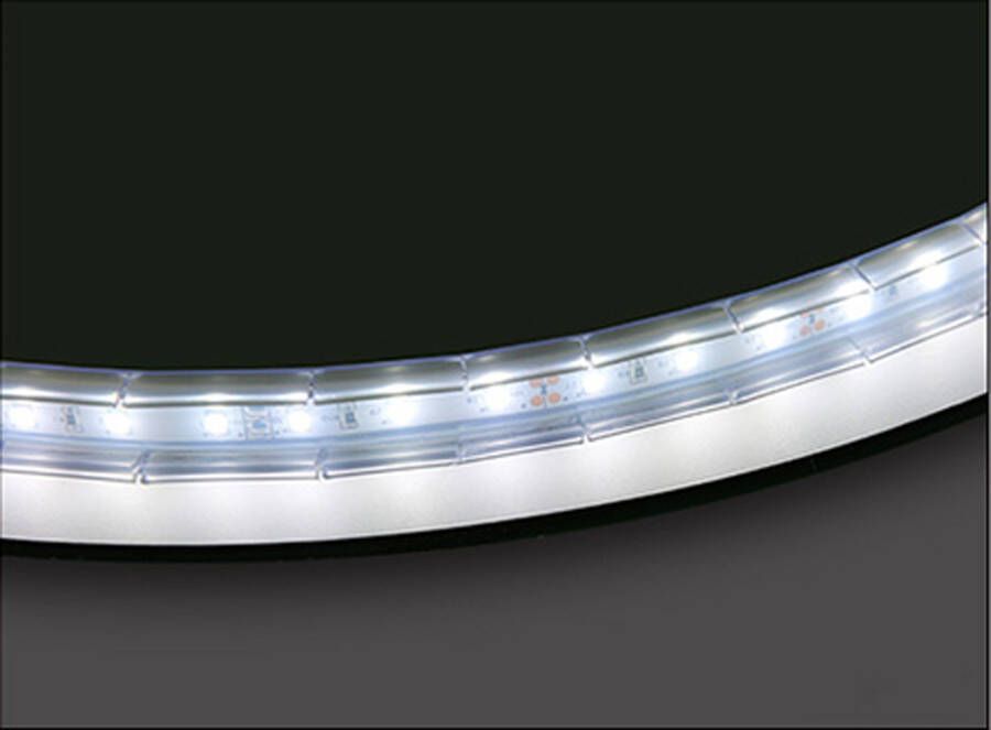 SaniClear Badkamerspiegel Circle | 120 cm | Rond | Indirecte LED verlichting | Touch button | Met verwarming