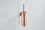 SaniClear Copper toilet accessoire set incl toiletborstel rolhouder en haak geborsteld koper - Thumbnail 2