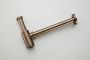 SaniClear Design Sifon Nero | 5 4" | Compact | Messing | Rond | Verouderd messing - Thumbnail 2