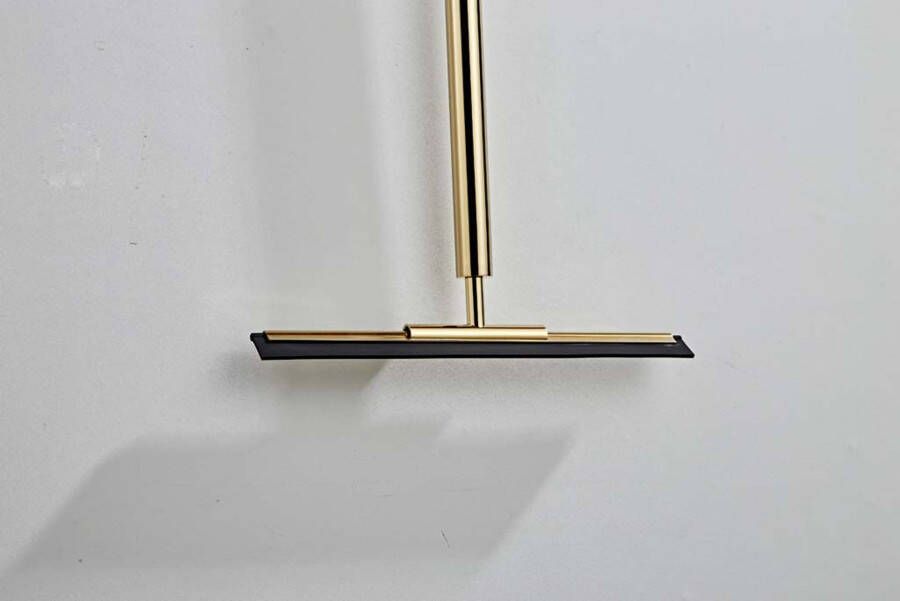 SaniClear Dorado badkamer vloerwisser 125 cm goud glans