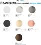 SaniClear Douchedeur Antique | 90x200 cm | Profielloze | Draaideur | Helder glas | Verouderd messing beslag - Thumbnail 4