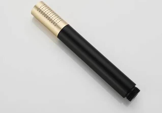 SaniClear Glijstang set Brass | 60 cm | Incl.Handdouche en Doucheslang | Geborsteld messing mat goud