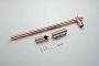 SaniClear Glijstang set Copper | 60 cm | Incl.Handdouche en Doucheslang | Geborsteld koper - Thumbnail 2