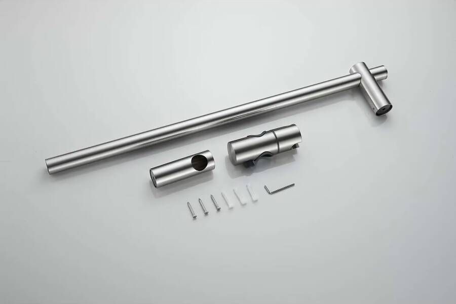 SaniClear Glijstang set Exclusive | 60 cm | Incl.Handdouche en Doucheslang | RVS