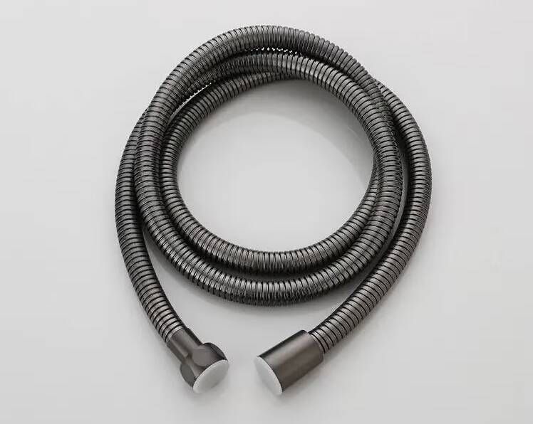 SaniClear Glijstang set Iron | 60 cm | Incl.Handdouche en Doucheslang | Verouderd ijzer gunmetal