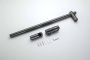 SaniClear Glijstang set Iron | 60 cm | Incl.Handdouche en Doucheslang | Verouderd ijzer gunmetal - Thumbnail 2