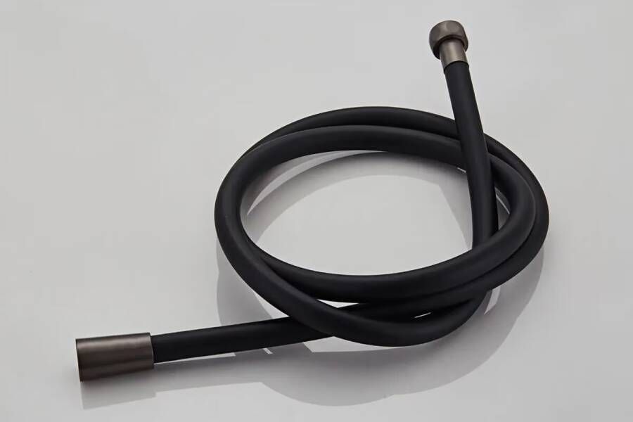 SaniClear Glijstang set Iron | 60 cm | Incl.Handdouche en Doucheslang | Verouderd ijzer gunmetal