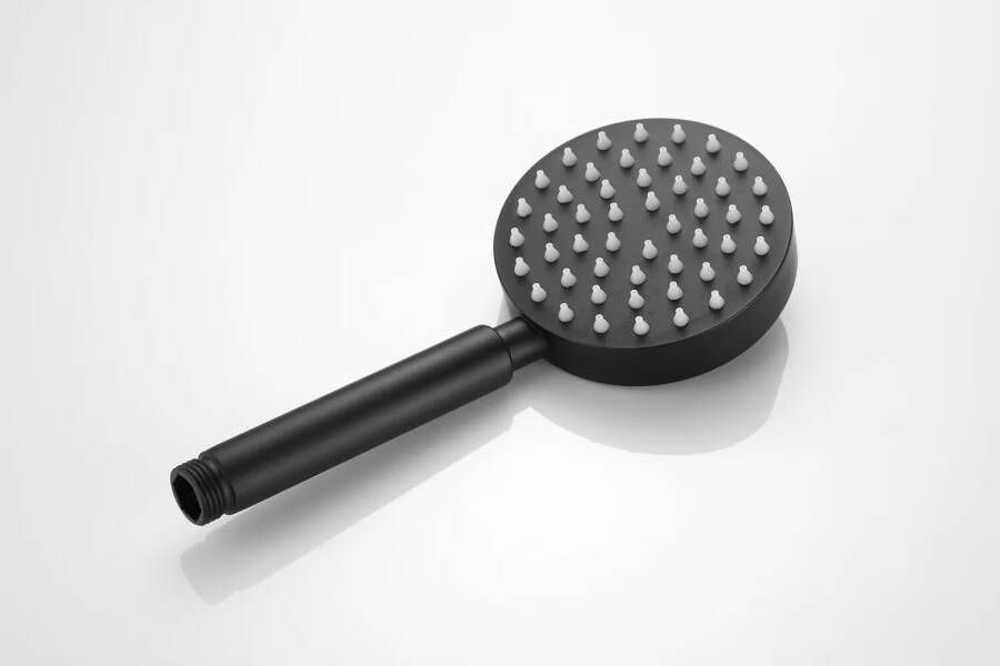 SaniClear Glijstang set Nero | 60 cm | Incl.Handdouche en Doucheslang | Mat zwart