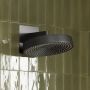 SaniClear Hoofddouche Evolution | 30 cm | Rond | Gunmetal - Thumbnail 2
