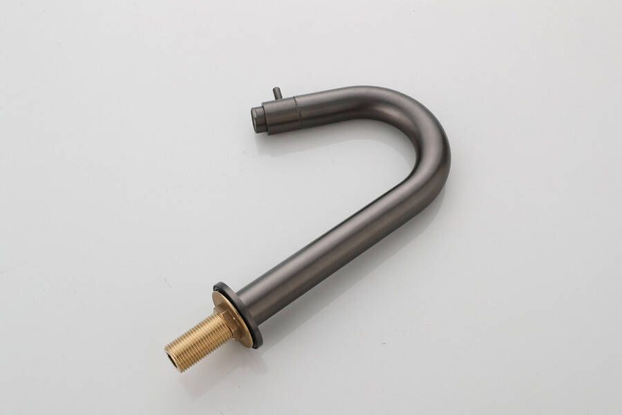 SaniClear Fonteinkraan Iron | Opbouw | Koudwater kraan | Standaard model | Rond | Gun metal