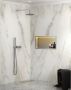 SaniClear Wandnis Lucio | Inbouw | 30x61x7 cm | Met verlichting | 1 vak | RVS look - Thumbnail 2