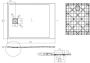 SaniClear Douchebak Naxos | 120x90 cm | SMC | Excl.Afvoer | Rechthoekig | Zwart mat - Thumbnail 3