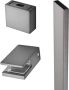 SaniClear Redro stabilisatiestang plafondbevestiging 120 cm gunmetal - Thumbnail 2