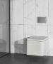 SaniClear Toiletborstelset Hide | Inbouw | Mat wit - Thumbnail 4